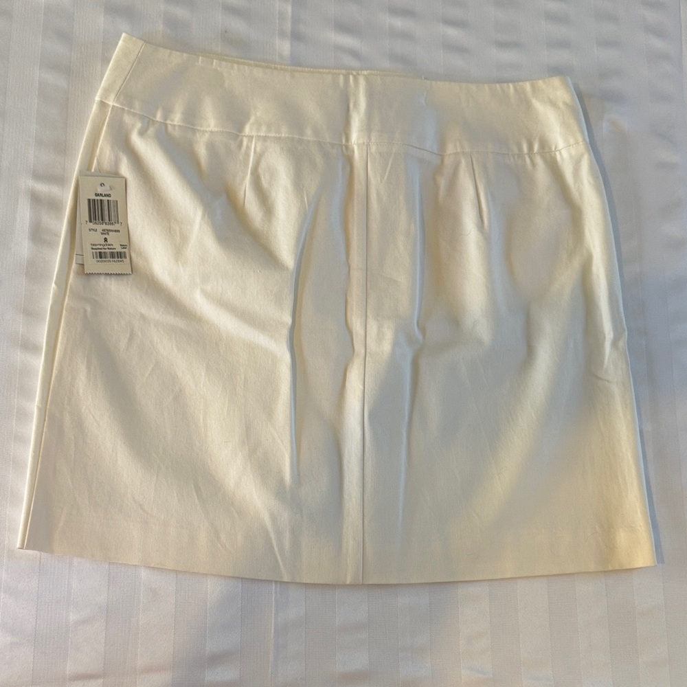 INC International Concepts White Mini Skirt
